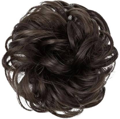 NycLook Artificial  Rubber Bun Juda Natural Brown 35(gm) Pack Of 1 Hair Extension