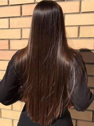 Sheny Best quality straight silky long brown Hair Extension