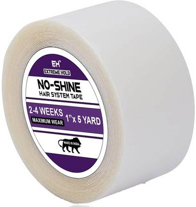 GROWTH Double Sided Wigs Tape for  Extension Toupees 5 meter White (pack of 1) Hair Extension