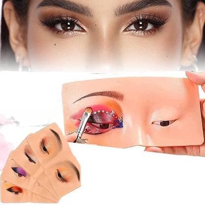AHJ Eye dummy For Makeup Practice Board Hair Extension