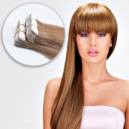 Hairarchy TAPE-IN CHESTNUT BROWN 18 INCHES Hair Extension