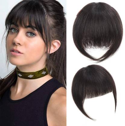 Temperia  Bangs for Women  Extension Accessories Clip on Fake Fringes Flicks Hair Extension