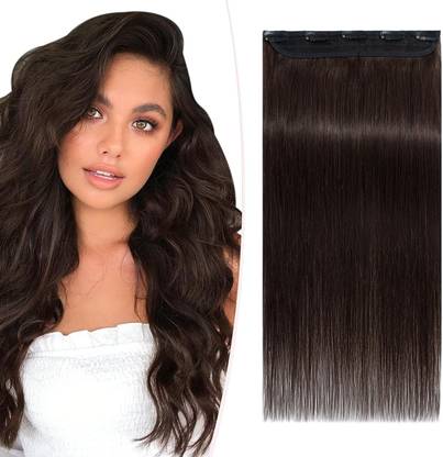 Crazy Hair Brown Clip In Brown Wavy/Curly  Hair Extension