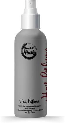 Peach and Musk Hair Mist Spray (Hair Perfume) with the Goodness of Procapil & AnaGain Hair Fragrance Mist