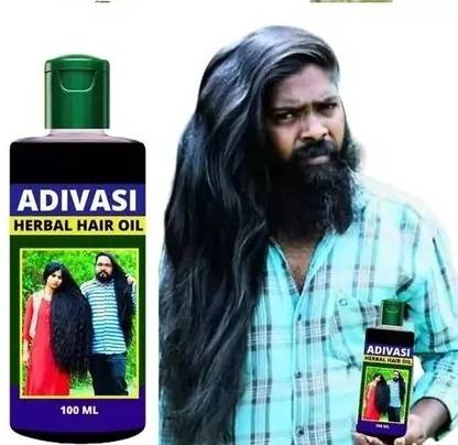 Adivasi Herbal Hair Oil For Fast Hair Growth and Dandruff Control Hair Oil (100 ml) Hair Oil