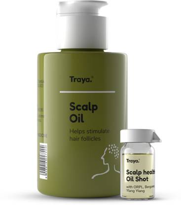 Traya Scalp Oil with Scalp Health Shots | Hair Oil for Healthy Scalp Hair Oil