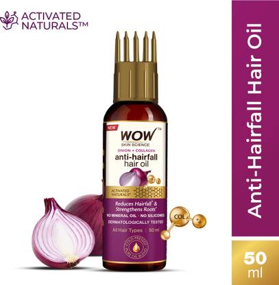 WOW SKIN SCIENCE Onion Oil with Comb Hair Oil