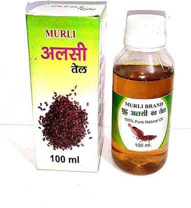 MURLI 1OO% Pure And Natural ALSI OIL ( FLAXSEED OIL ) 300 ML Hair Oil
