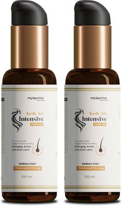 myupchar ayurveda Bhringraj with Amla, Hibiscus & Aloe for Hair Growth | Thaila Pak Vidhi Hair Oil