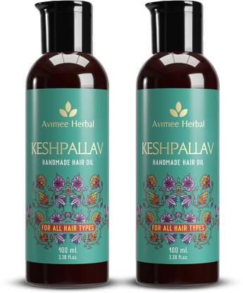 avimee herbal Keshpallav Hair Oil | Pack of 2 Hair Oil - Price in India ...