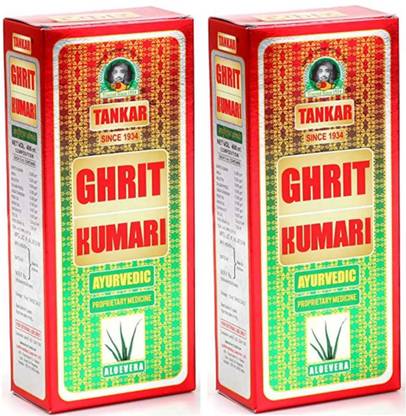Tankar Ghrit Kumari Hair Oil 400 ml pack 2 Hair Oil