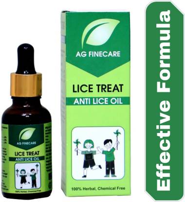 AG Finecare Lice Killer Oil Chemical Free Effective Herbal Formula 30ml Hair Oil