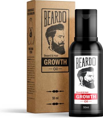 BEARDO Men Beard & Hair Growth For Faster Growth & Thicker Looking|No Harmful Chemicals Hair Oil