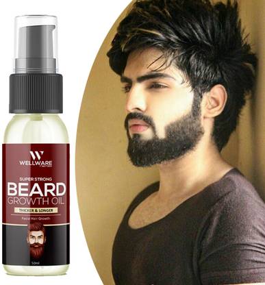 WELLWARE Beard Growth Oil - More Faster Beard Growth ,8 Natural Oils Hair Oil