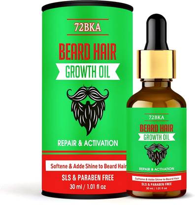 72BKA Beard Hair Growth Oil For Men Hair Oil