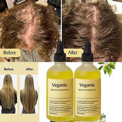 Regolith Natural Hair growth oil for Anti-Frizz Short Hair Hair Oil