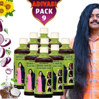 Vishvambhari Adivasi soft Hair Care Oil,Jadibuti Hair Growth Hair Oil