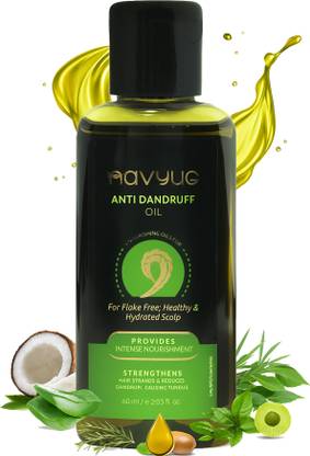 NAVYUG Ayurvedic� Anti-Dandruff Hair Oil for All|Neem & Tea Tree Daily Scalp Treatment Hair Oil
