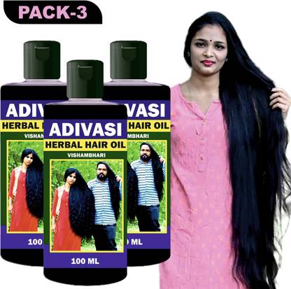 Adivasi Medicine All Type of Hair Problem Herbal Natural Hair Oil