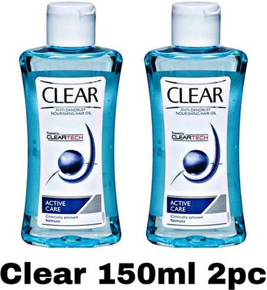 Clear Anti Dandruf Nourishing hair oil 150ml 2pc Hair Oil