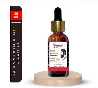 DermaXcel DermaTox Beard & Moustache Growth Oi Hair Oil