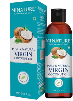 mi nature Virgin Coconut Oil | Pure & Natural Nariyel Tel | Edible Coconut Oil Hair Oil