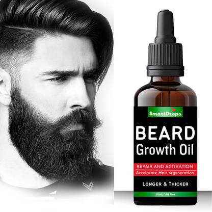 smartdrops Beard Fast Growth Oil For Men Hair Oil