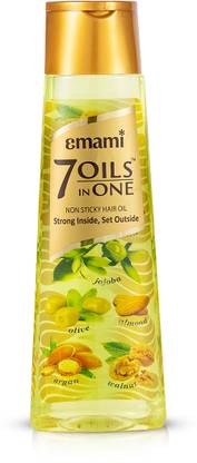 EMAMI 7 Oils in One Hair Oil | Makes Hair 20x Stronger and Manageable Hair Oil