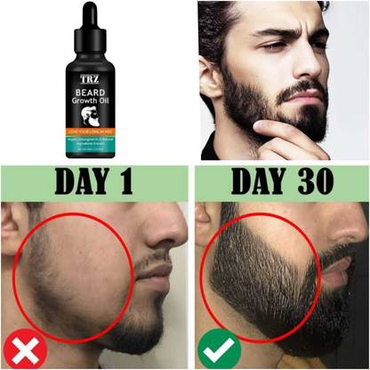 TRZ Beard Growth Oil- For Faster Beard Growth & Patchy Beard (DADHI OIL , MOOCH OIL) Hair Oil