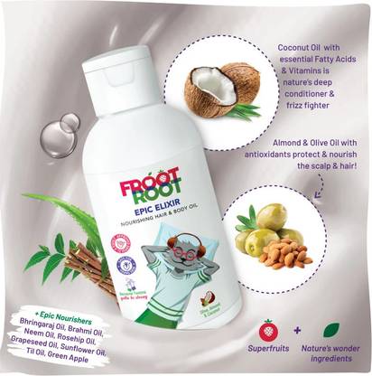 FROOT ROOT Epic Elixir Hair Oil For Kids Hair Oil