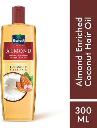 Parachute Advansed Almond-enriched Coconut Hair Oil  (300 ml)