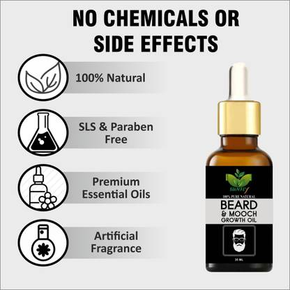 Sunfly Beard Growth Hair Oil for Men Hair Oil