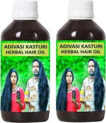 Adivasi KASTURI HERBAL HAIR OIL FOR ANTI DANDRUFF/ANTI HAIR FALL Hair Oil