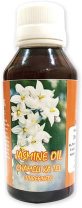 J Organics Chameli Oil for Hanumanji Puja | Jasmine Oil | Unrefined Hair and Skin Care Hair Oil