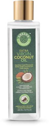 shesha ayurveda Cold Processed Extra Coconut Oil From KeralaHair oil long or healthy Hair 200 ml Hair Oil