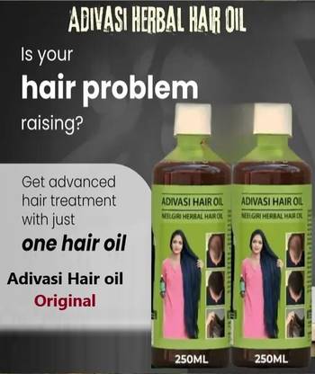 Adivasi AYURVEDIC JADIBUTTI MIX HEARBAL Hair Oil