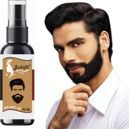 Jaksfil Beard and Hair Growth Hair Oil (50 ml) Hair Oil