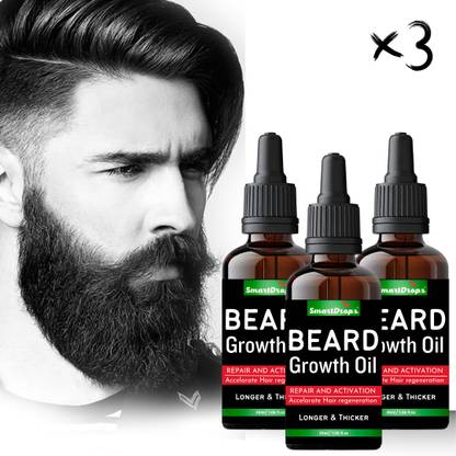 smartdrops Supreme Quality Beard Growth Oil With Advanced Formula Based Beard Oil Hair Oil