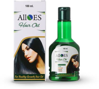 ALLOES Hair Oil with Amla,Mehndi,Shikaki Hair Oil