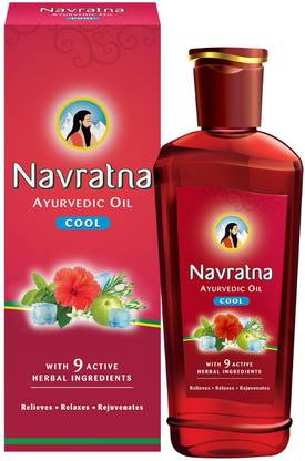 Navratna Ayurvedic Cool Oil, 750ml