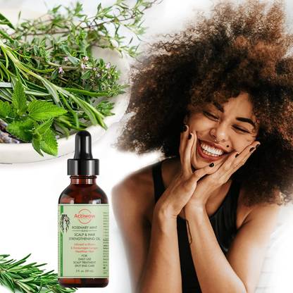 ACTIWOW Rosemary Essential Oil for Hair Growth, Scalp Massage Hair Care and Skin Car Hair Oil