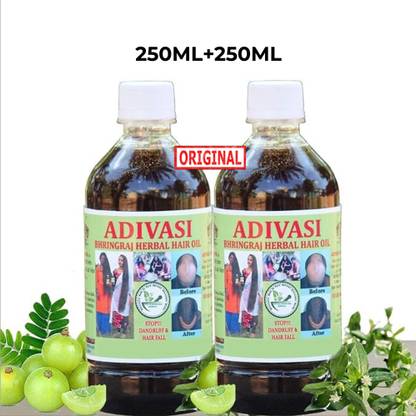 Adivasi New_Ayurvedic Jadibutti Mixed PRTI Bhringraj Hair Oil