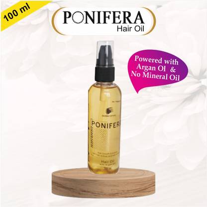 PONIFERA Hair Oil with Argan Oil & Best Hair Growth Oil Hair Oil