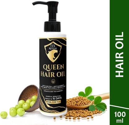 NX ROYAL Queen Hair Oil for Anti Hair Fall, Anti Dandruff, Long, Healthy, Nourished Hair Oil