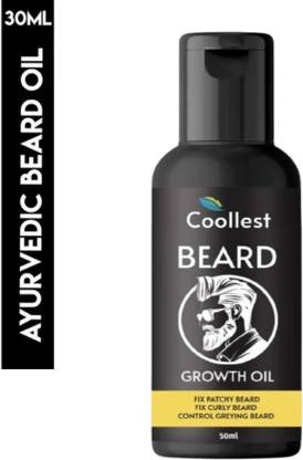 coollest 4x Supreme Quality Beard Growth Oil With Advanced Formula Based  Hair Oil
