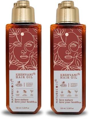 Nature Code Keshvani Hair Oil For Hair Growth and Hair Fall Control Hair Oil pack of 2 Hair Oil