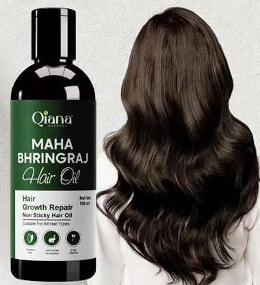 Qiana Luxurious Bhringraj Hair Reboot Formula Hair Oil
