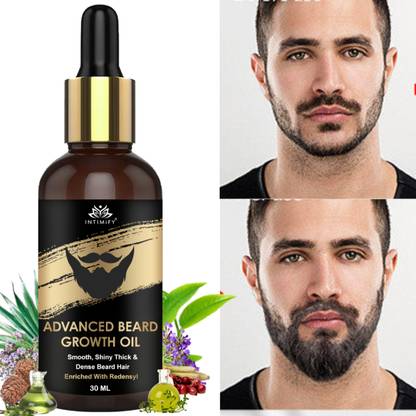 INTIMIFY Advanced Beard Growth Oil, Strengthen & Thicken Beard Hair Hair Oil