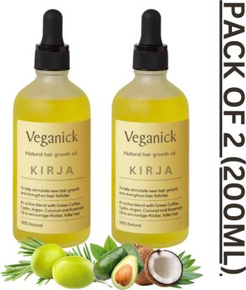 KIRJA Natural Hair growth oil for Old Hair Anti-Dandruff Hair Oil
