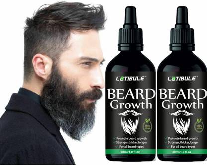 Latibule Advanced Faster Beard Growth oil with 100% Natural Ingredients Based (Pack Of-2) Hair Oil